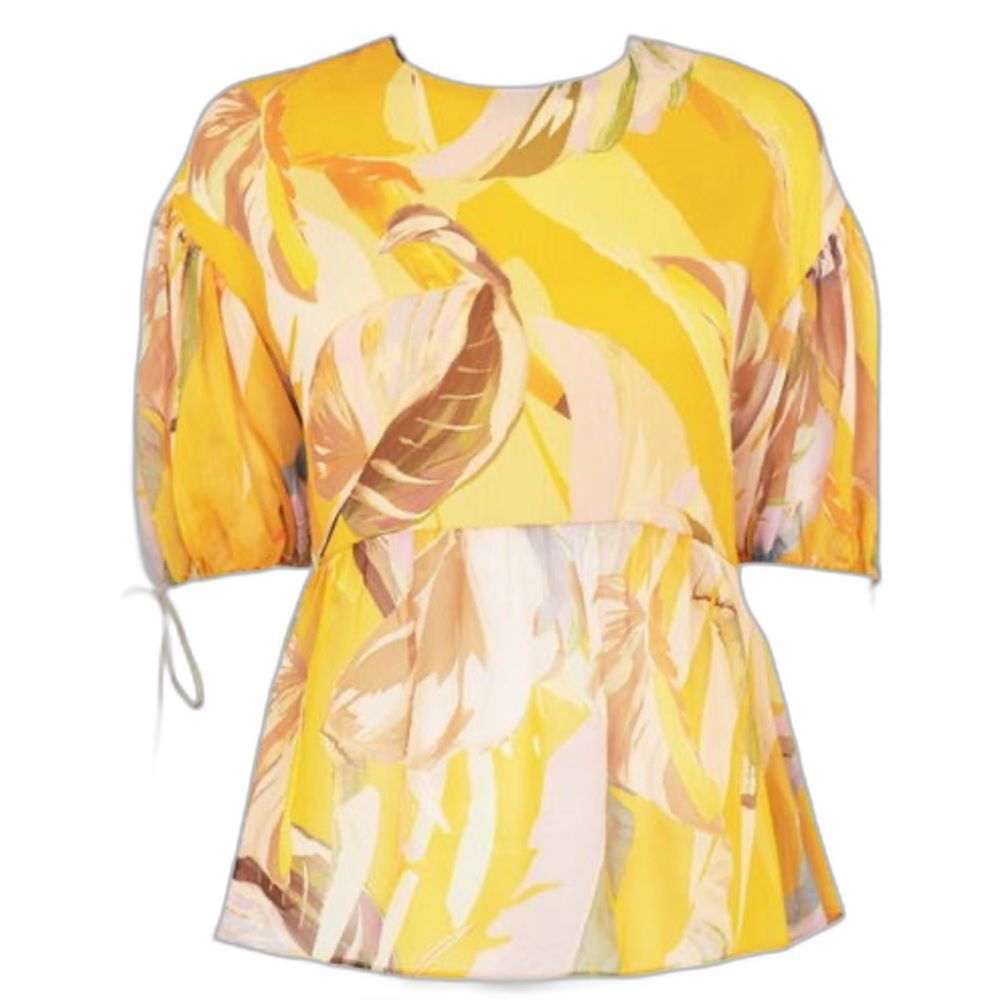 Ted Baker DARCILA women’s orange blouse size 4 US size 10